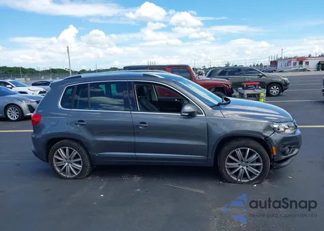 2016 Volkswagen Tiguan Se from USA, damaged, VIN WVGAV7AX5GW523799